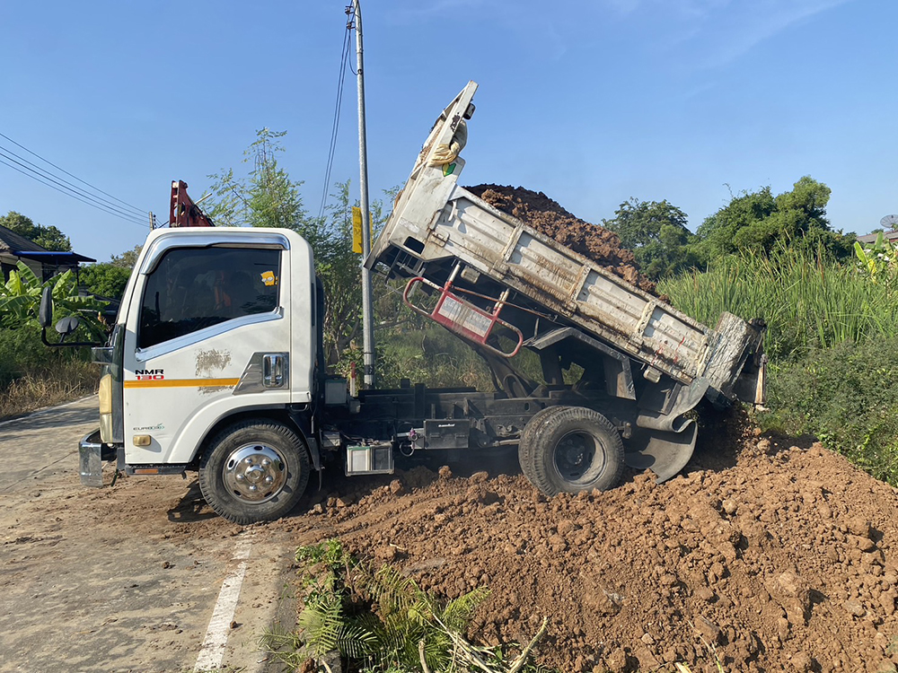 34 - https://โชคศิรินันท์เเท๊กเตอร์.com | บริการรถแม็คโครเล็ก PC30 เเม็คโครใหญ่ PC135 หกล้อดั้มพ์ เเละเทเลอร์ย้ายของ เครียริ่งพื้นที่ ปรับดิน ขุด เจาะ กดเข็ม วางท่อ ถมที่ ย้ายวัสดุก่อสร้าง รับทุบ รื้อ ถอนทุกชนิด รับงานทั่วระยอง